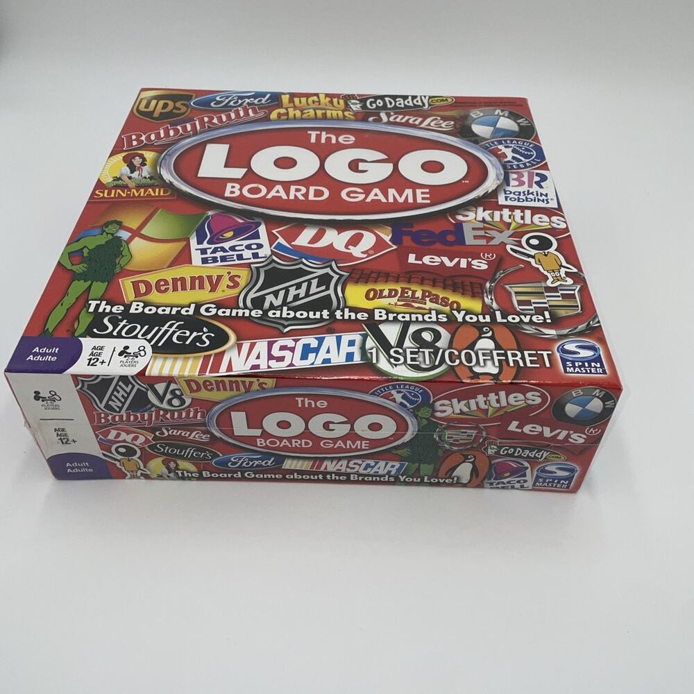 The LOGO Board Game By Spin Master - NEW FACTORY SEALED BOX - Picture 2 of 9